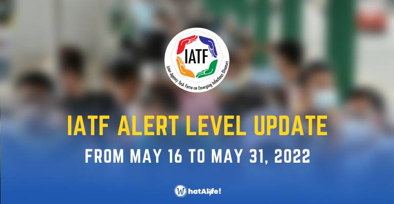 ncr other areas remain under alert level 1 from may 16 to 31 min