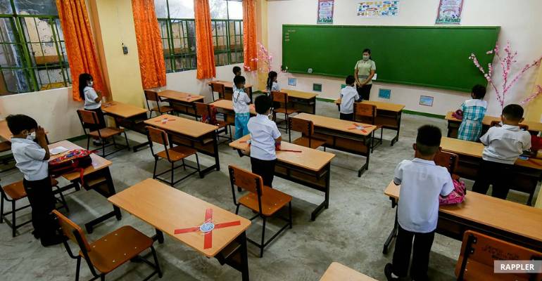 Over 1K schools in W. Visayas scheduled for limited F2F classes
