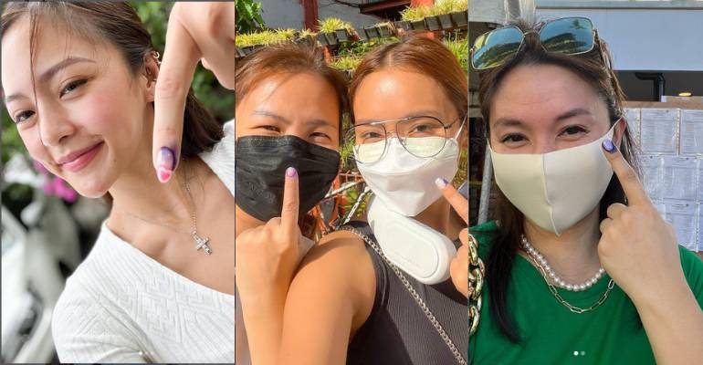 LOOK: Philippine celebrities cast votes on 2022 Election day