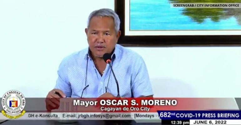 Cagayan de Oro City curfew hour lifted