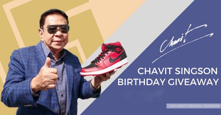 Chavit Singson spends P1 million raffle prize for his Youtube subscribers