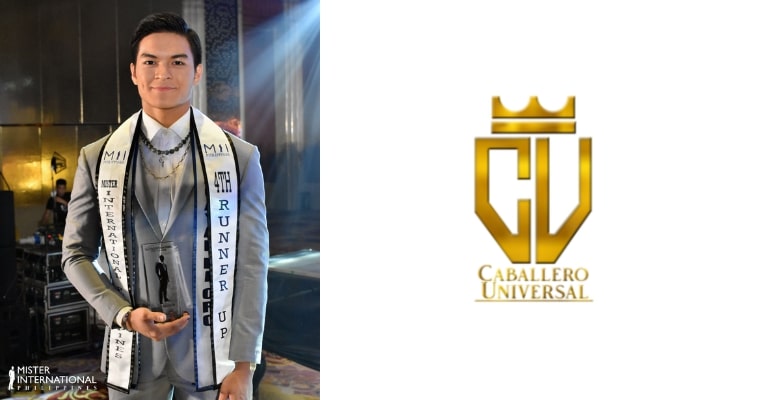 Andre Cue to represent Philippines in Venezuela for Caballero Universal pageant