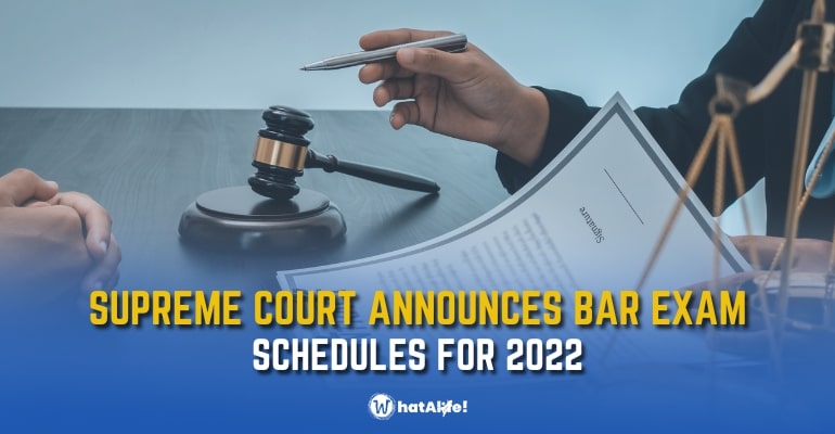 Supreme Court sets 2022 Bar Exam schedule