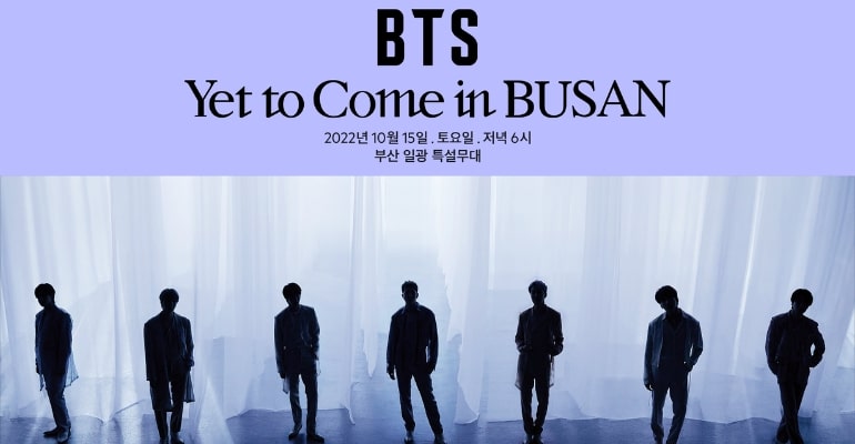 BTS FREE concert for Busan Expo bid in October