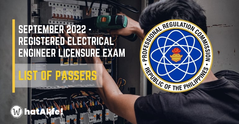 Full List of Passers —  September 2022 Registered Electrical Engineer Licensure Exam