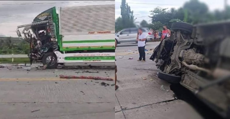 General Santos highway crash, ten dead, four injured