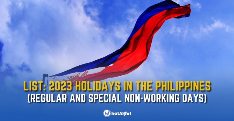 LIST: 2023 Holidays in the Philippines