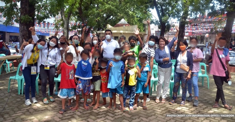 Fifty CiSS (Children in Street Situations) play games with CSWD