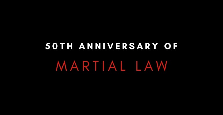 martial law 50th anniversary