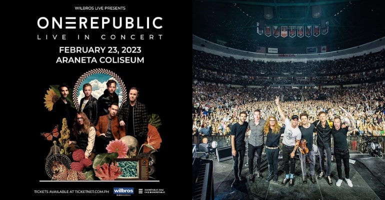 OneRepublic returns to the Philippines for ‘Live In Concert’ on February 2023