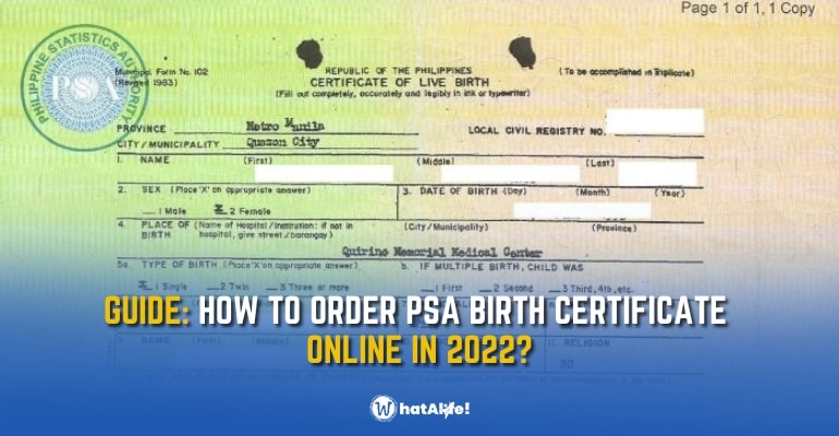 How to request a PSA Birth Certificate online?