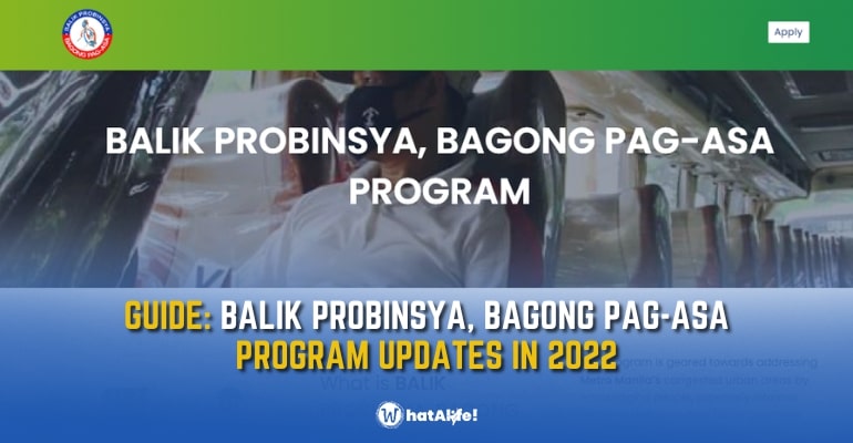 UPDATE: DSWD Balik Probinsya, Bagong Pag-Asa Program 2022