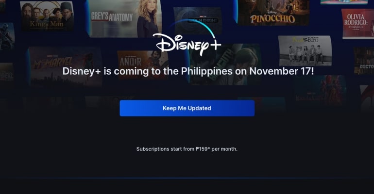 Buckle up! Disney+ is coming to the Philippines on November 17