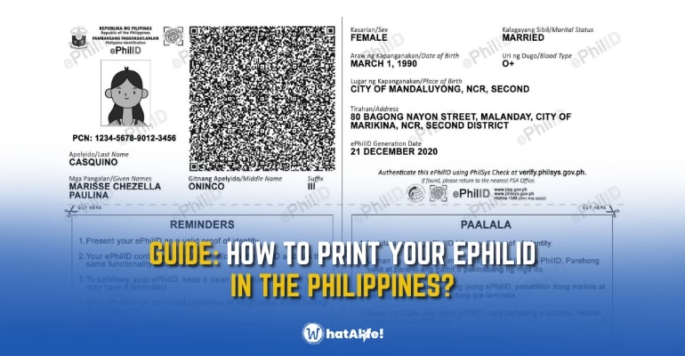 How to print your ePhilID (Digital National ID)?
