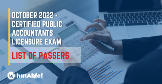 Full List Of Passers — October 2022 Certified Public Accountant ...