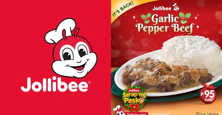 Jollibee’s Garlic Pepper Beef is back!