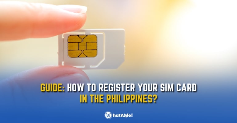how to register sim card philippines