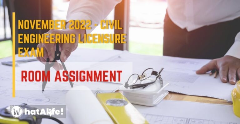 room assignment civil engineering november 2021