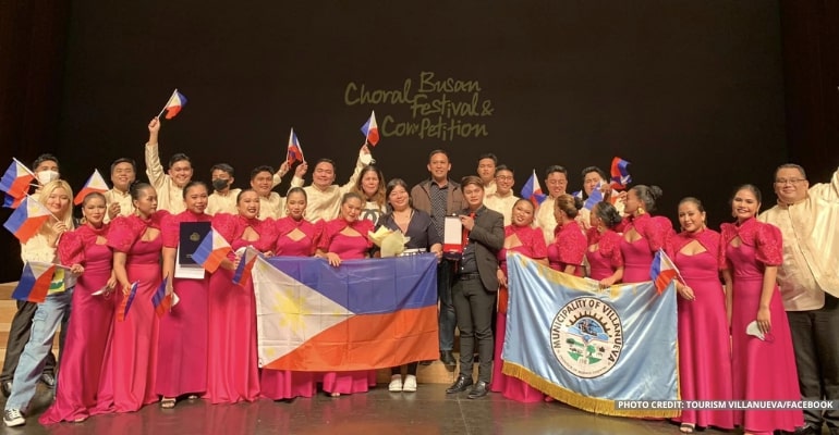 Villanueva Chorale wins awards in Busan Choral Festival and Competition 2022