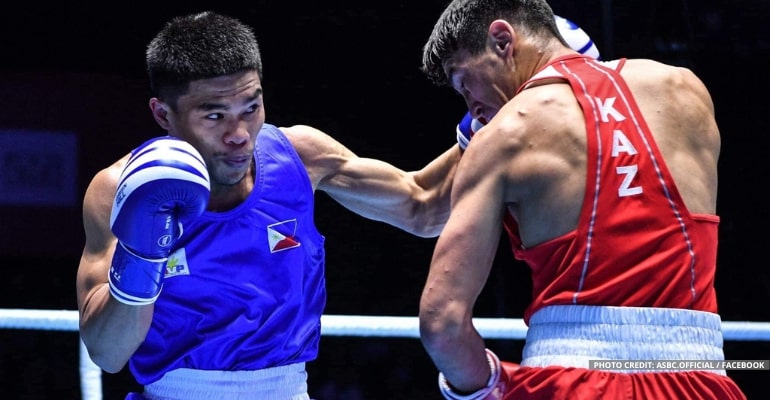 Carlo Paalam wins gold in the ASBC Asian Elite Boxing Championships