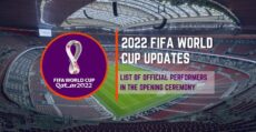 fifa world cup 2022 opening ceremony performers