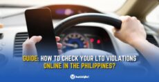 how to check lto violation online