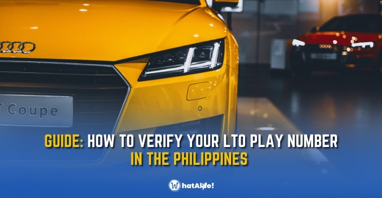how to check plate number in lto