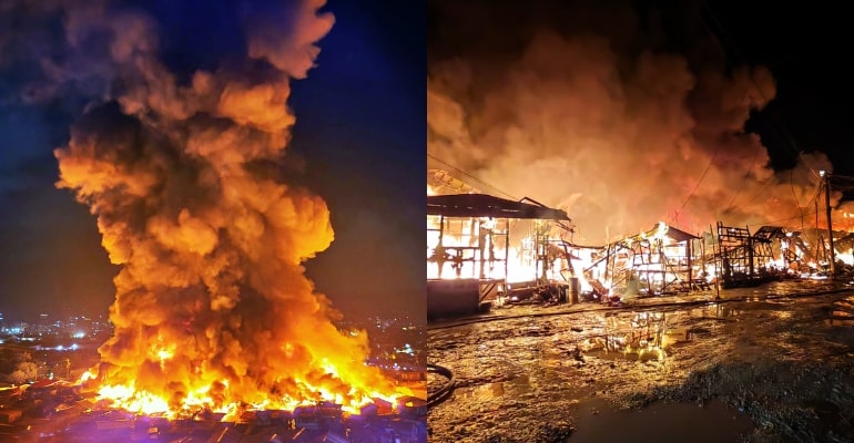 Fire razes Mandaue City Sitio, displaces 700 families