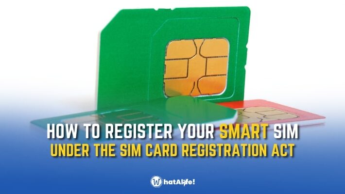 How to register sim card smart