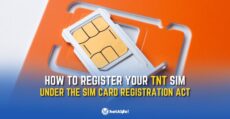 How to register tnt sim card
