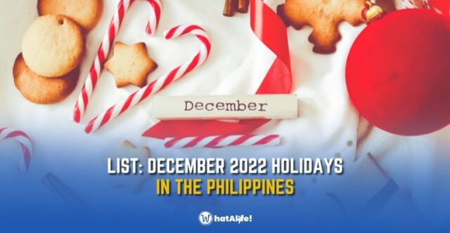 LIST: December Holidays 2022 - WhatALife!