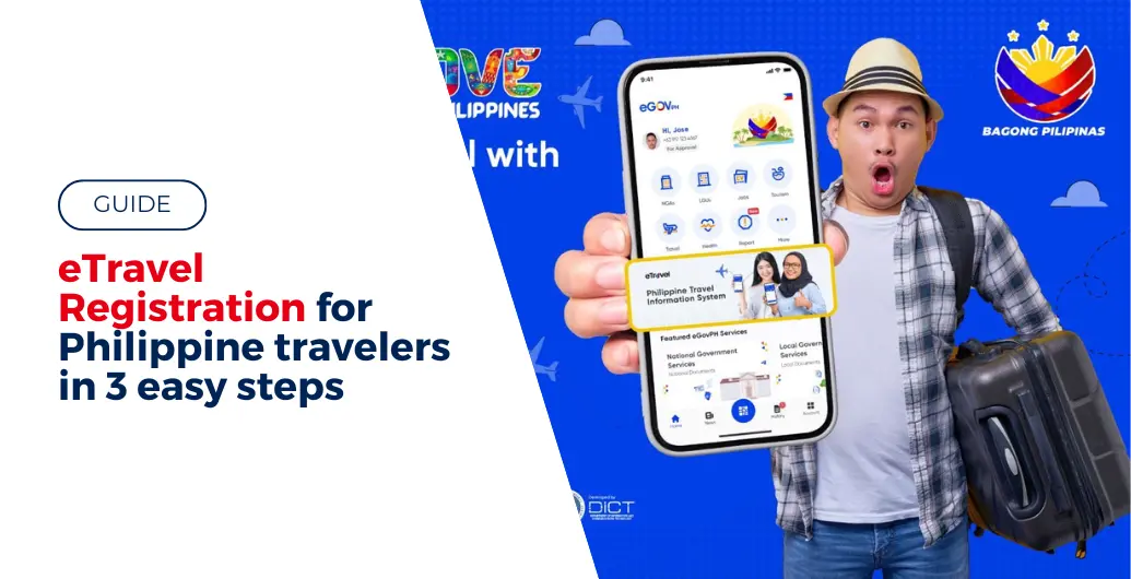eTravel Registration for Philippine travelers in 3 easy steps