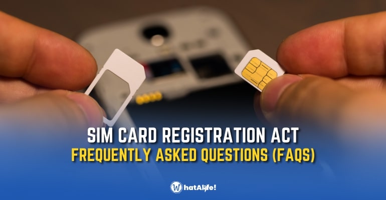 sim card registration frequently asked questions