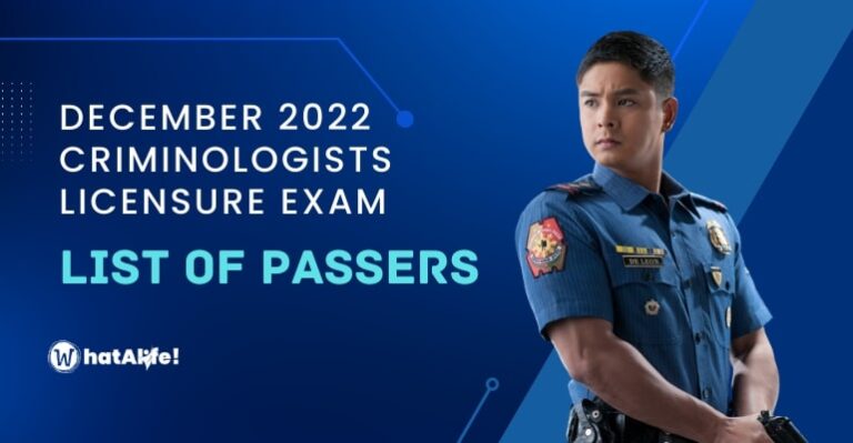 Full List Of Passers December Criminologists Licensure Exam Whatalife