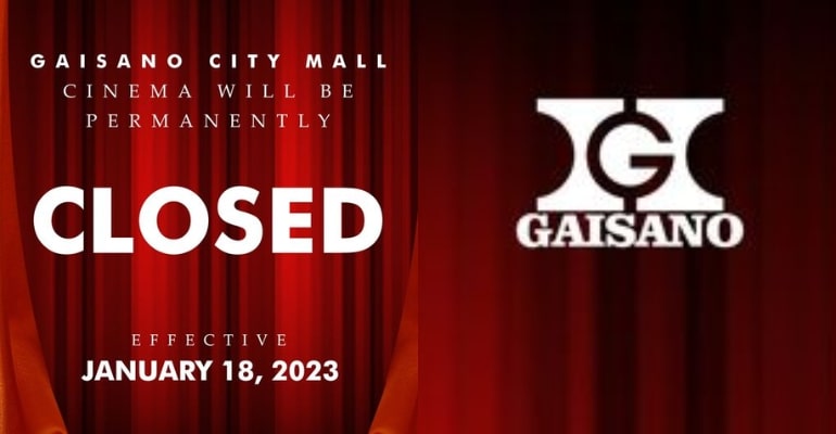 Gaisano City Mall Cinema in CDO closes permanently TODAY