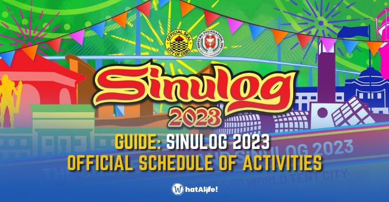 GUIDE: Sinulog 2023 Official Schedule of Activities