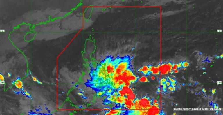 PAGASA: LPA Now Inside PAR, Currently Near East Of Davao - WhatALife!