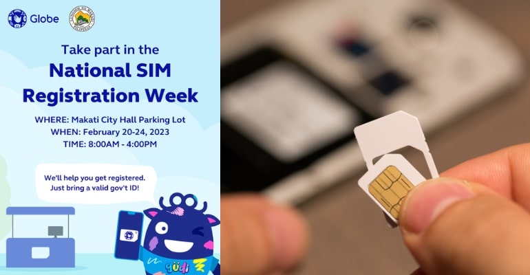 Globe, DICT, NTC launch National SIM Registration Week (NSRW)