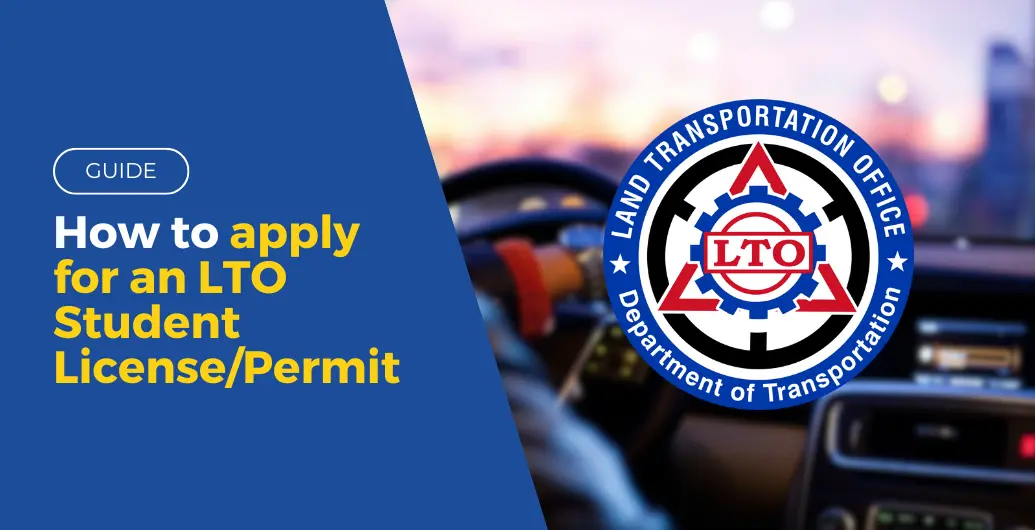 How to apply for an LTO student license permit