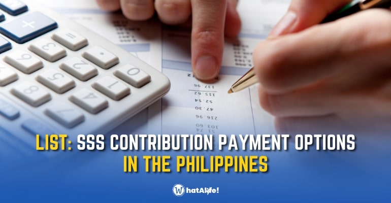 LIST: SSS Contribution Payment Options
