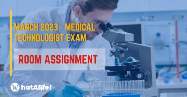 room assignment physician licensure exam march 2023