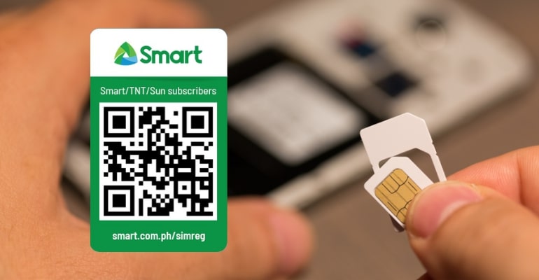 Smart Communications Inc. set up SIM card registration booths at SM Malls
