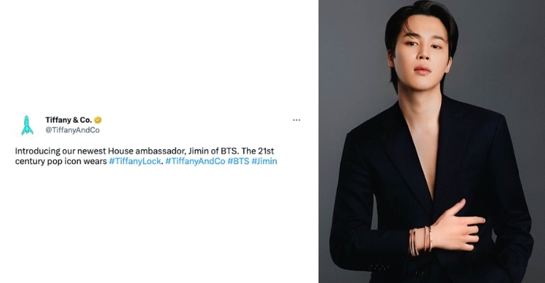 BTS’s Jimin is Tiffany & Co.’s new ambassador