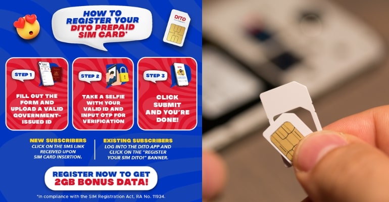 DITO introduces faster SIM card registration to subscribers