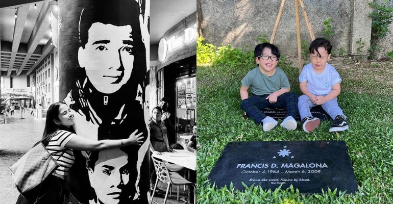 maxene saab magalona commemorate late francis magalonas death anniversary