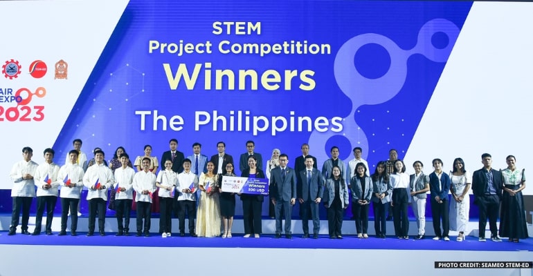MSU-IIT’s Grade 9 Students stand tall among 30 Winning Teams at Southeast Asia STEM Fair in Bangkok