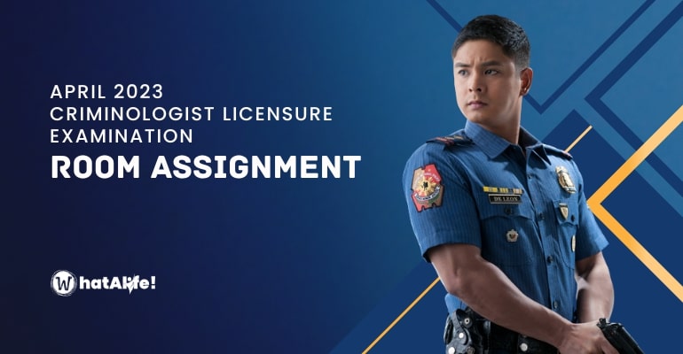 Room Assignment —  April 2023 Criminologists Licensure Exam