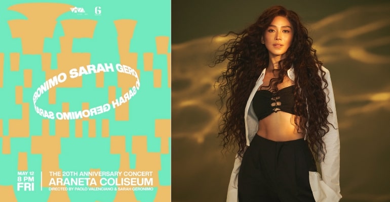 Sarah Geronimo to mark 20th anniversary in the industry with large-scale concert in May