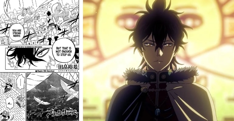 Black Clover Chapter 356: Yuno’s New Spell Counters Lucius’ Time Magic in Epic Showdown”