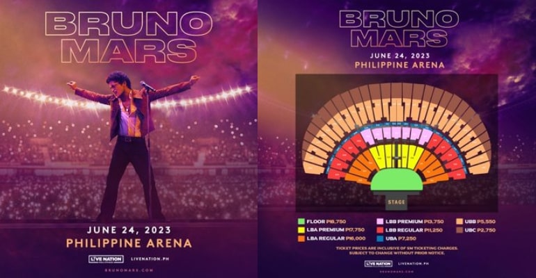 bruno mars to hold concert in manila on june 2023